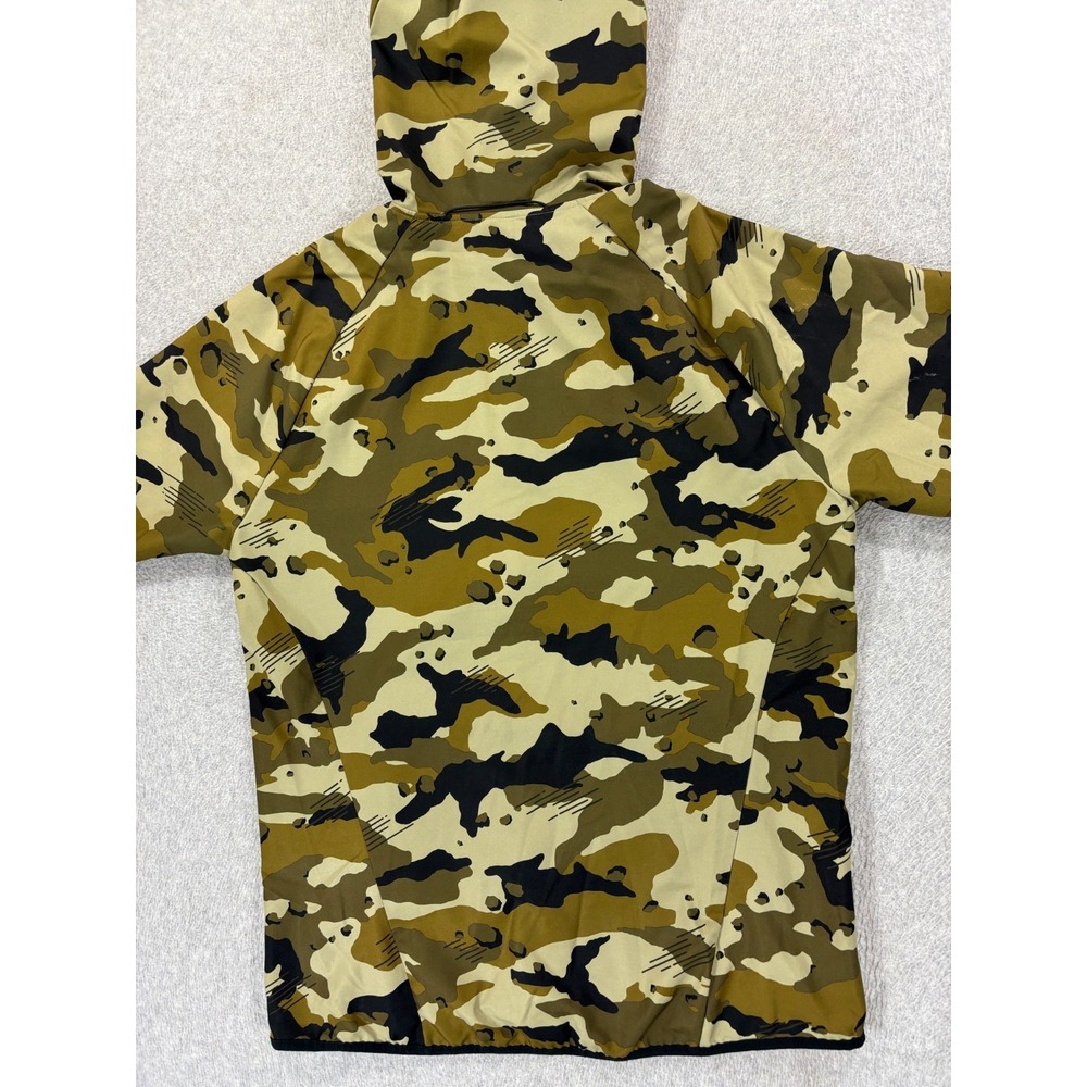 Nike Dri Fit Camouflage Full Zip Windbreaker Jacket‎ (Men's Medium) Green - Picture 12 of 12